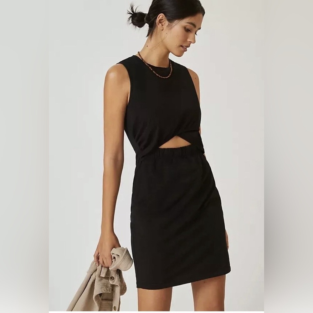 Anthropologie T.LA Twisted Cut Out Mini Dress